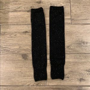 Confetti leg warmers !